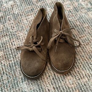 JCrew brown boys boots size 13, excellent condition like new!